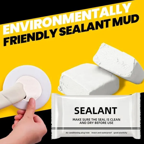 Eco-friendly sealing mud application and finishing steps