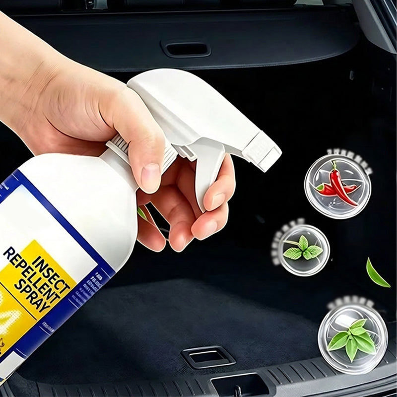 All-purpose rodent repellent spray for car home garage warehouse and office
