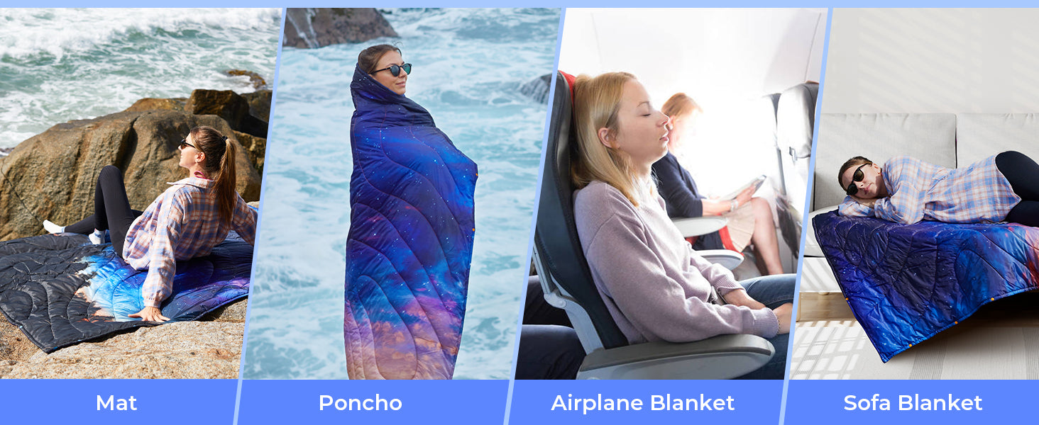 KingCamp BLANKET SMART 150 XL Lightweight Camping Blanket