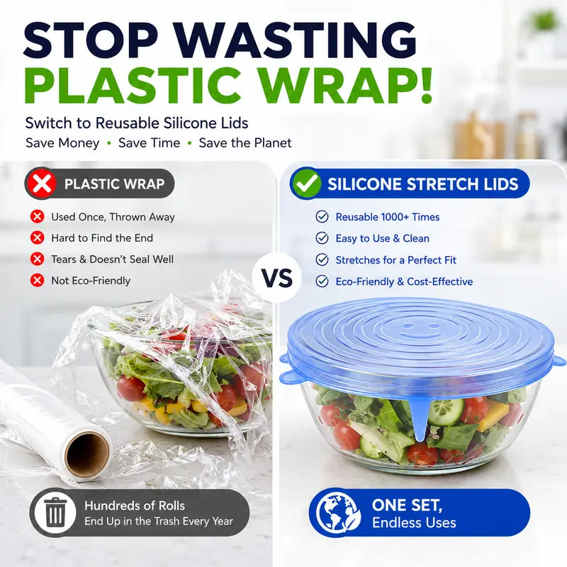 Stop wasting plastic wrap