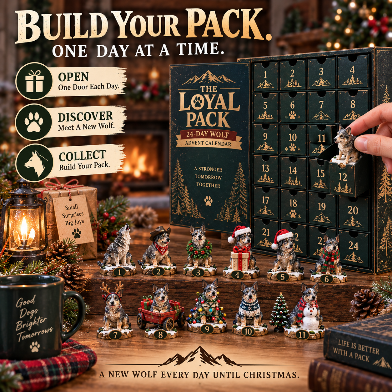 Build Your Wolf Pack One Day At A Time