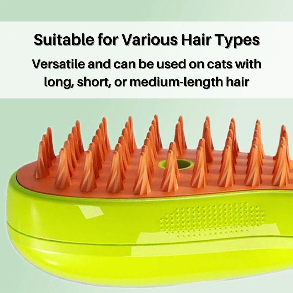 PurrSpa™ Steamy Cat Brush Special Offer