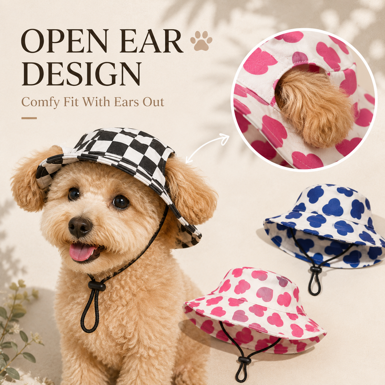 Pet bucket sun hat collection overview