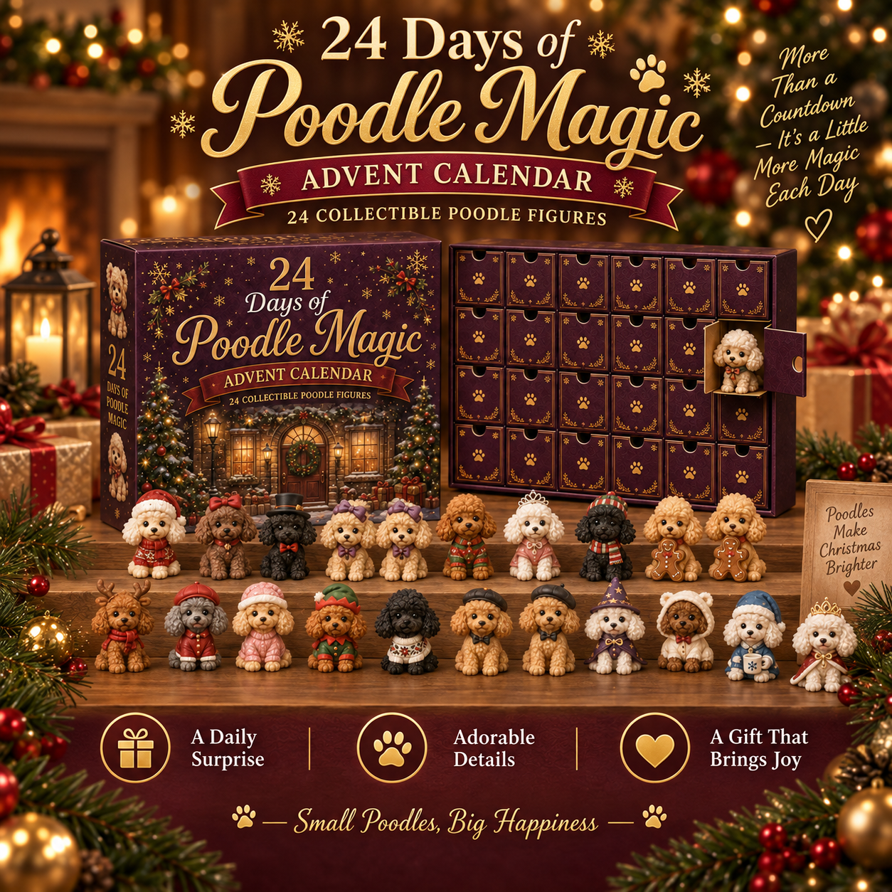 24 Days of Poodle Magic Advent Calendar