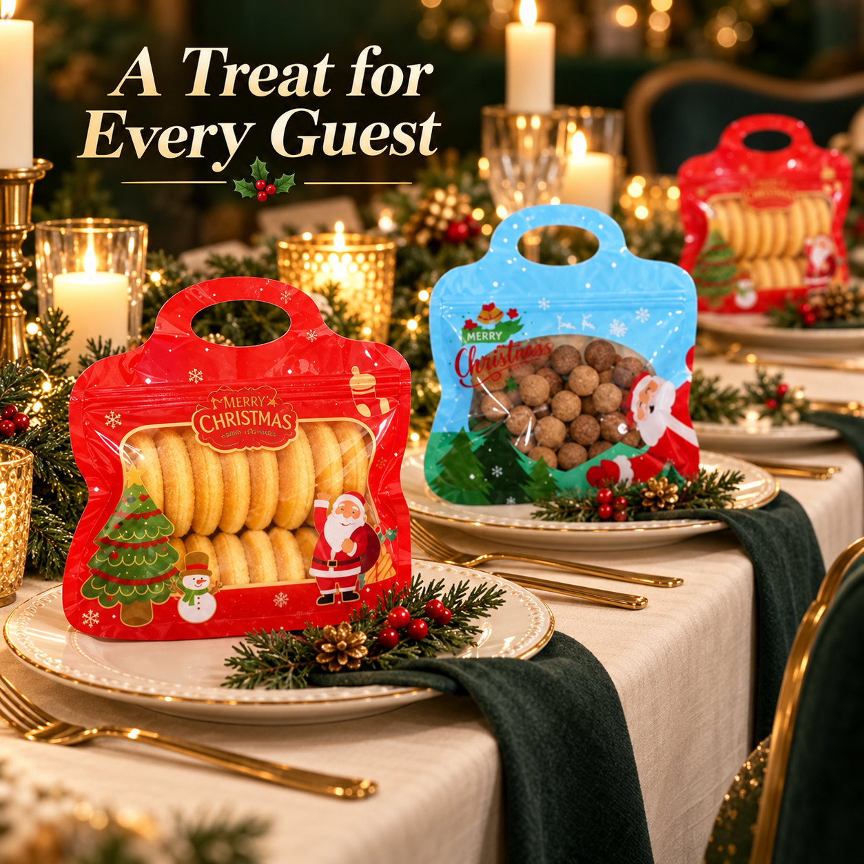A festive favour for every guest.