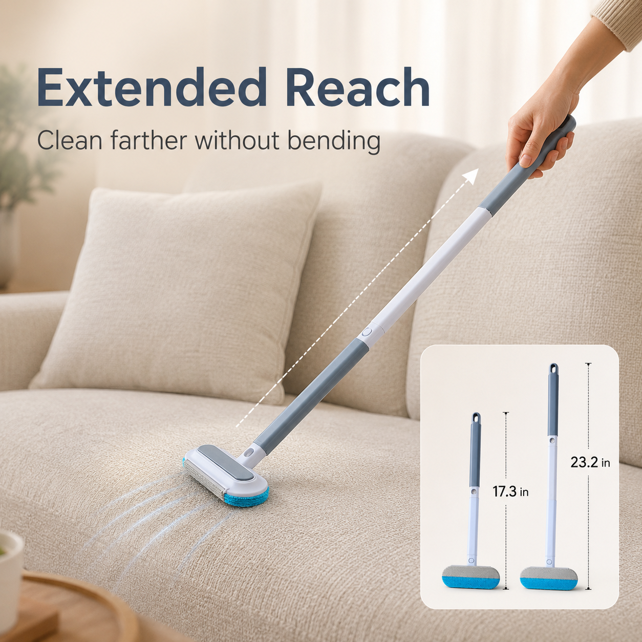 Multifunctional pet hair and dust removal brush