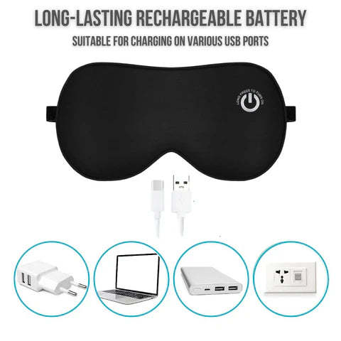 Rechargeable Heated Eye Mask