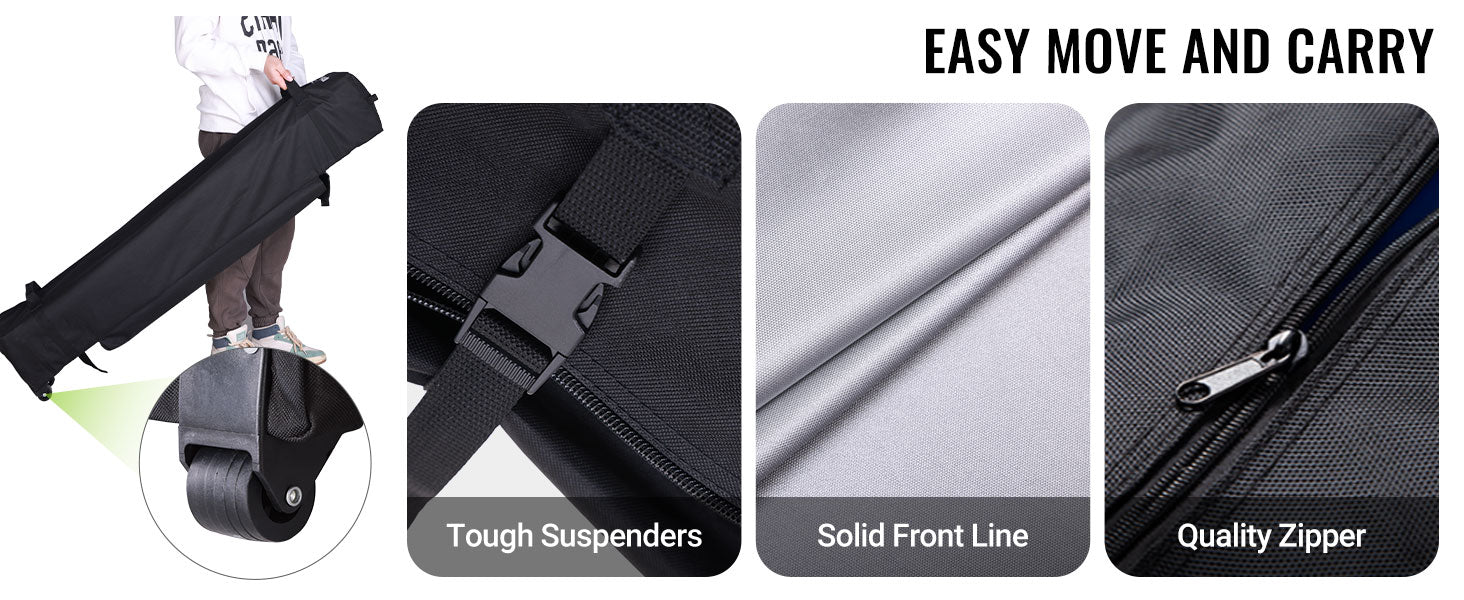 FUNDANGO 10x10ft Pop Up Outdoor Canopy Tent Sun Shelter Tent