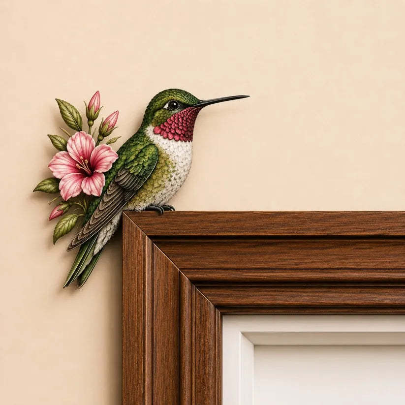 ⏰LAST DAY 50% OFF 🐦🌿 3D Woodland Bird Door Topper | Nature-Inspired Door Frame Decor For Cozy Homes
