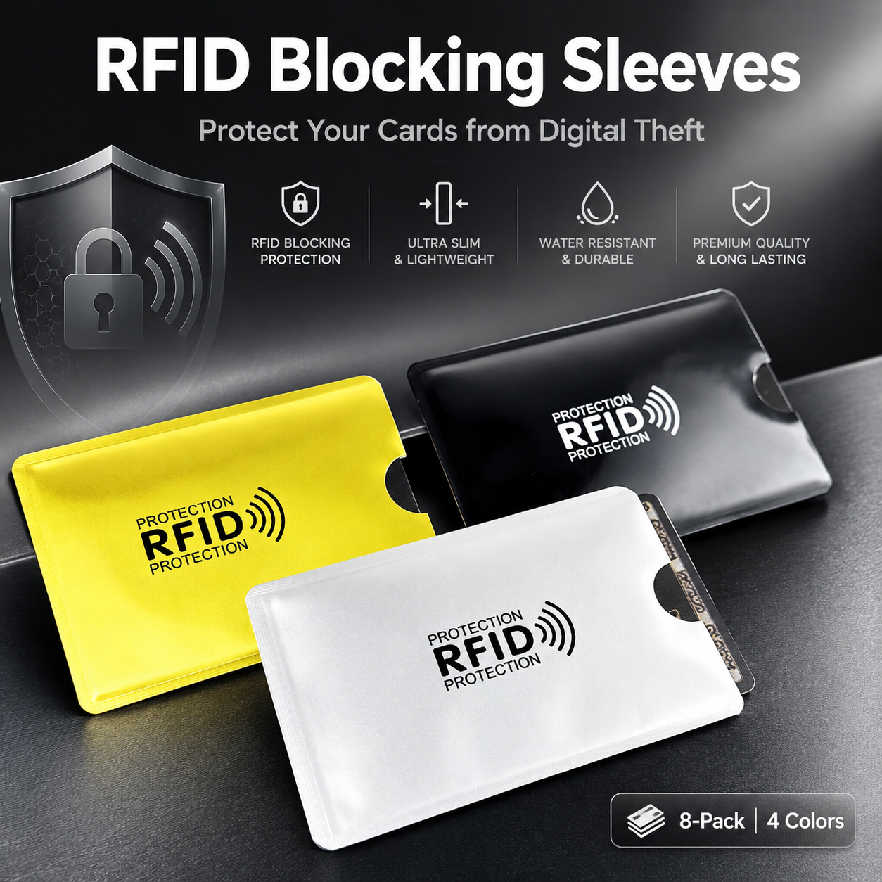 RFID card sleeve protection