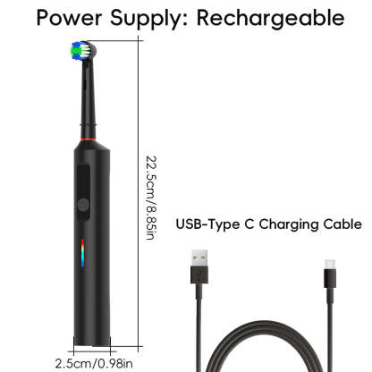 360 Rotating Toothbrush