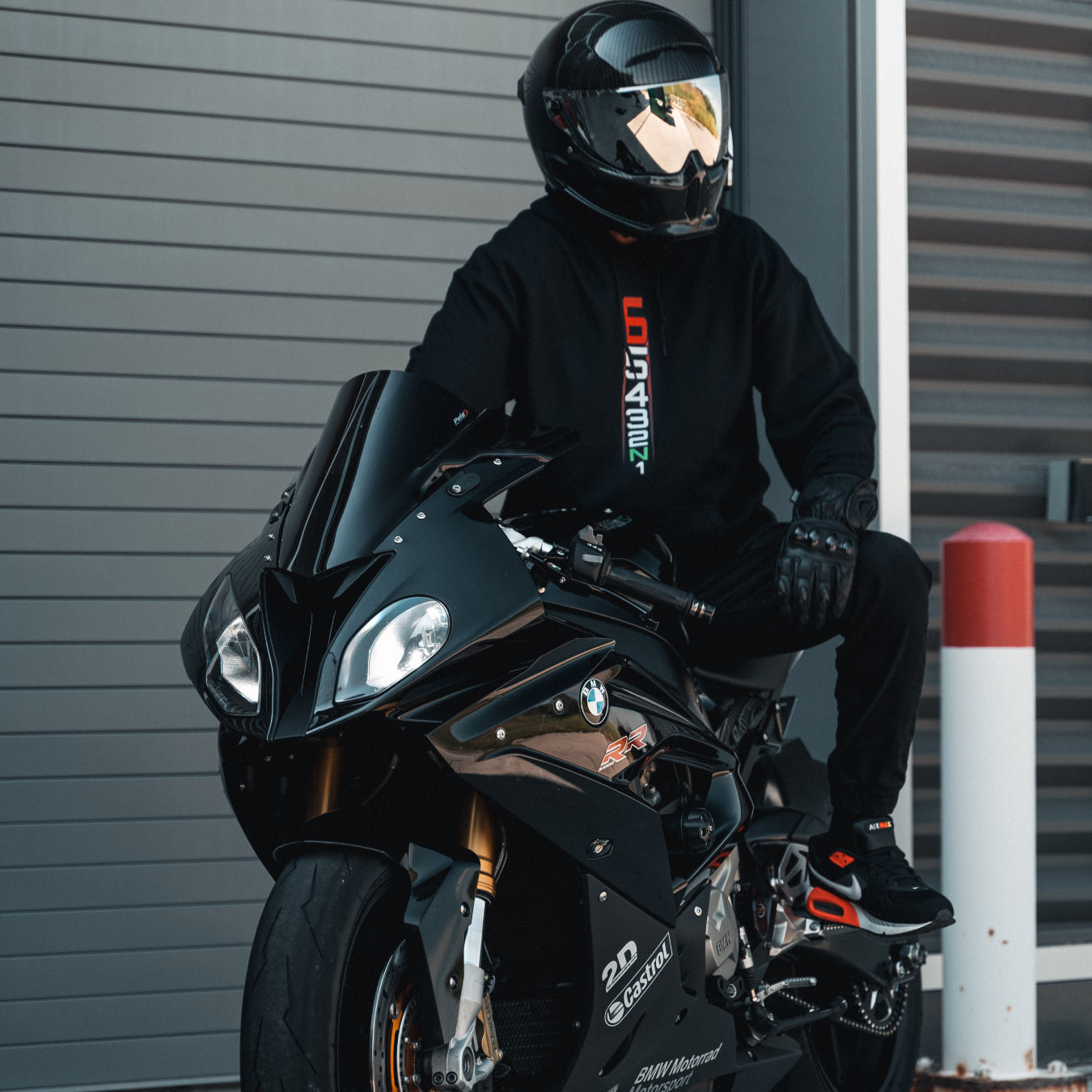 Motorcycle Shift Pattern Hoodie