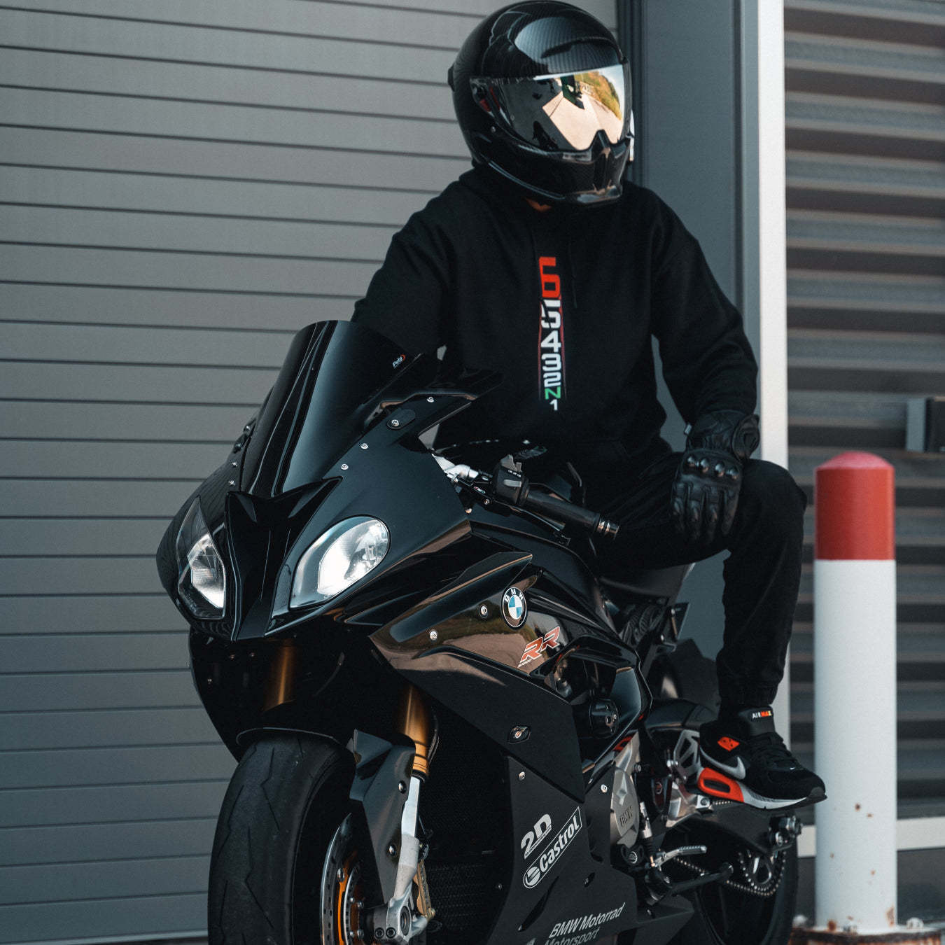 Motorcycle Shift Pattern Hoodie