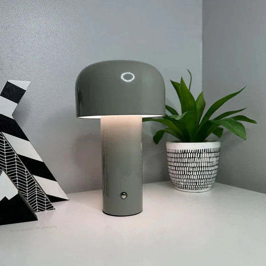 Chic Modern Cordless Mushroom Lamp