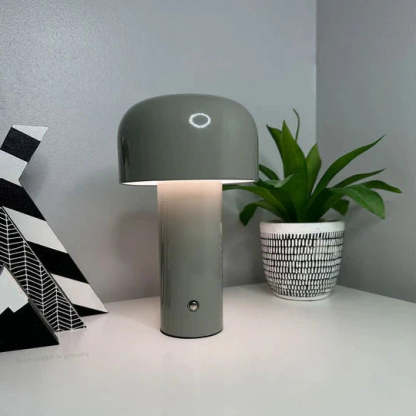Chic Modern Cordless Mushroom Lamp