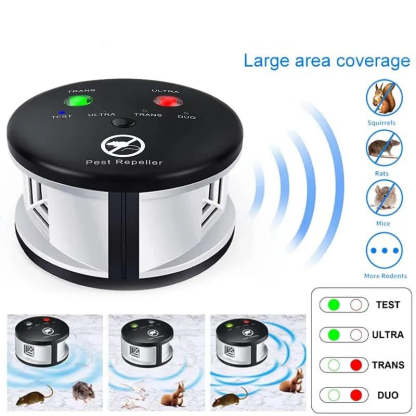 Ultrasonic Electronic Control for Mice, Rats, and Insects