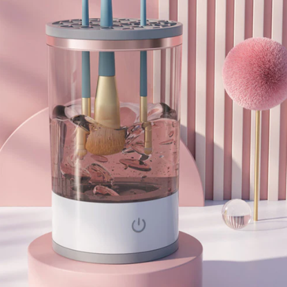 3-in-1 Cosmetic Brush Cleaner Machine - Electric Makeup Brush Cleaner Device