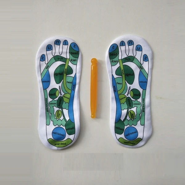 Acupressure Reflexology Socks Massage Set