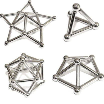 Magnetic Sticks & Balls For Innovative Toys Building