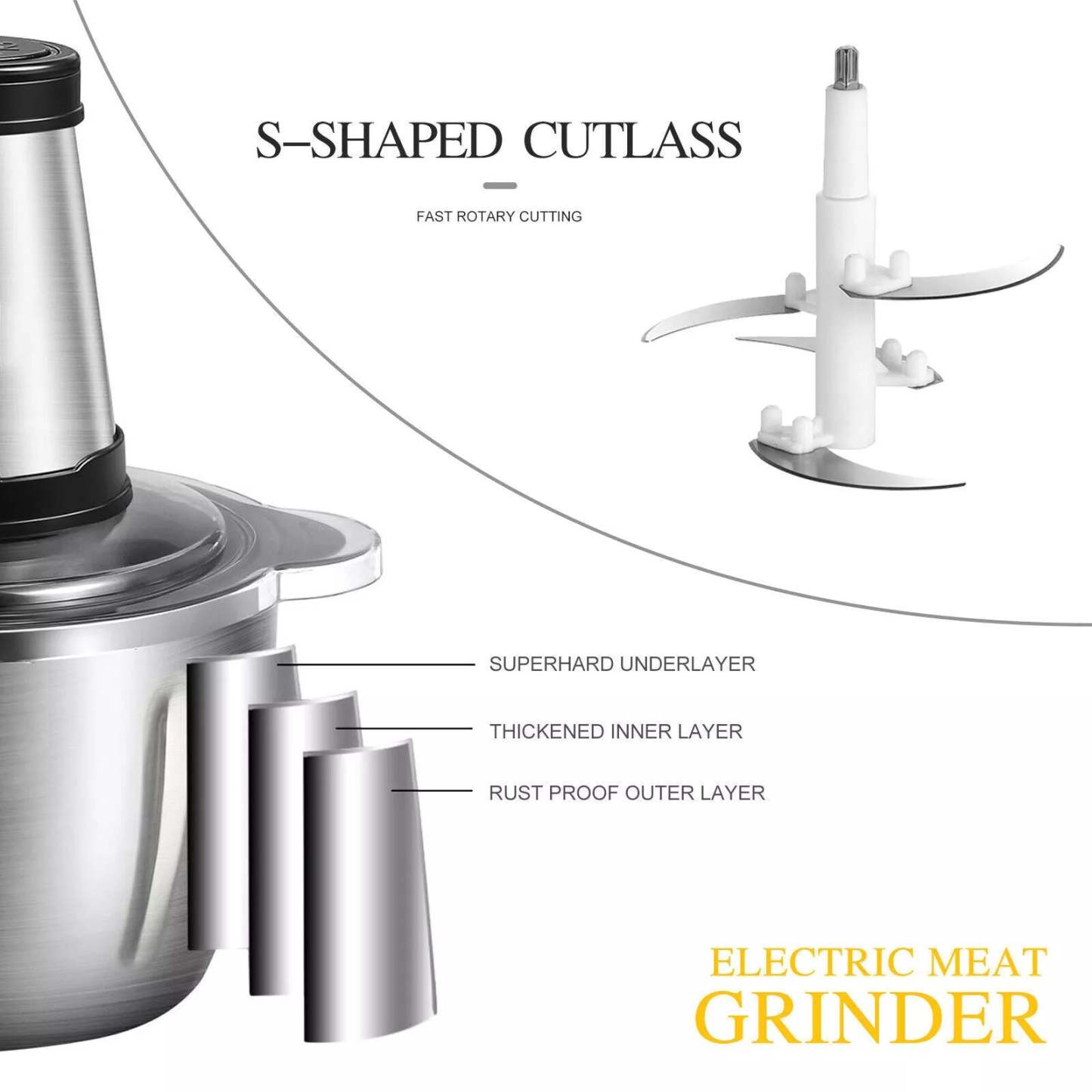 2L Food Chopper