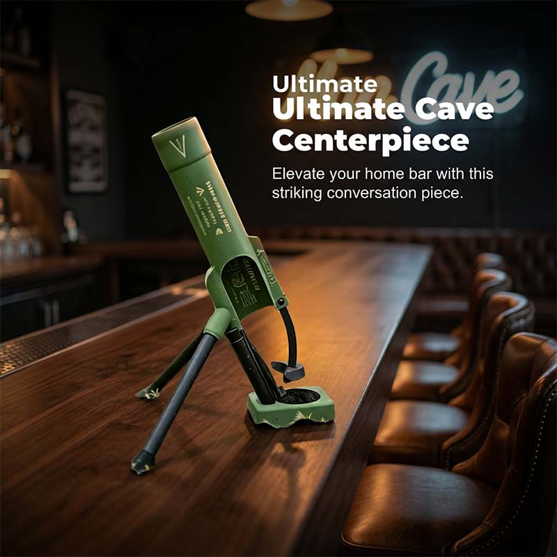 Mortar Opener as Man Cave Centerpiece
