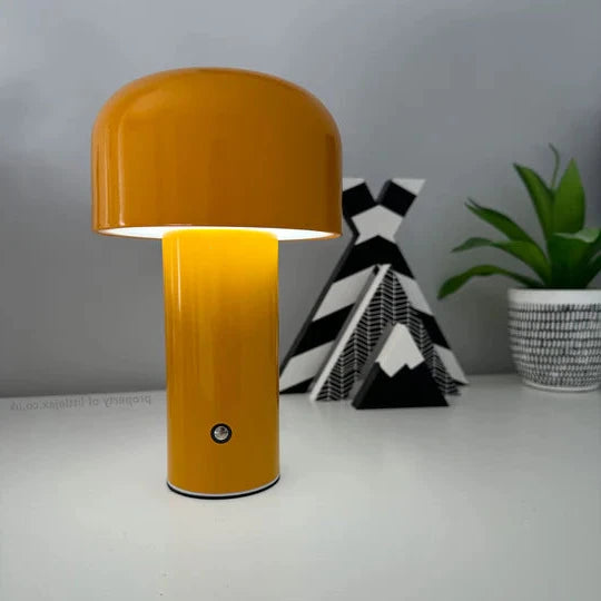 Chic Modern Cordless Mushroom Lamp