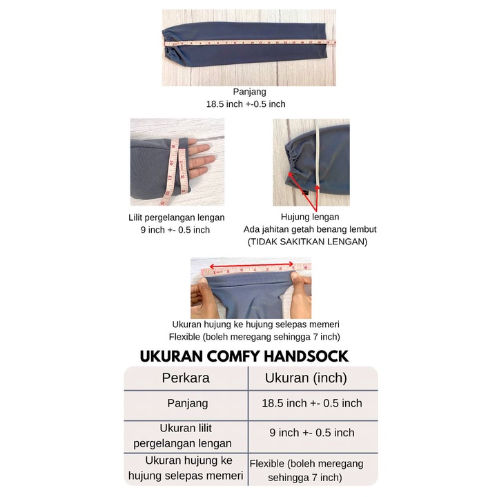 Handsock Comfy Lycra 