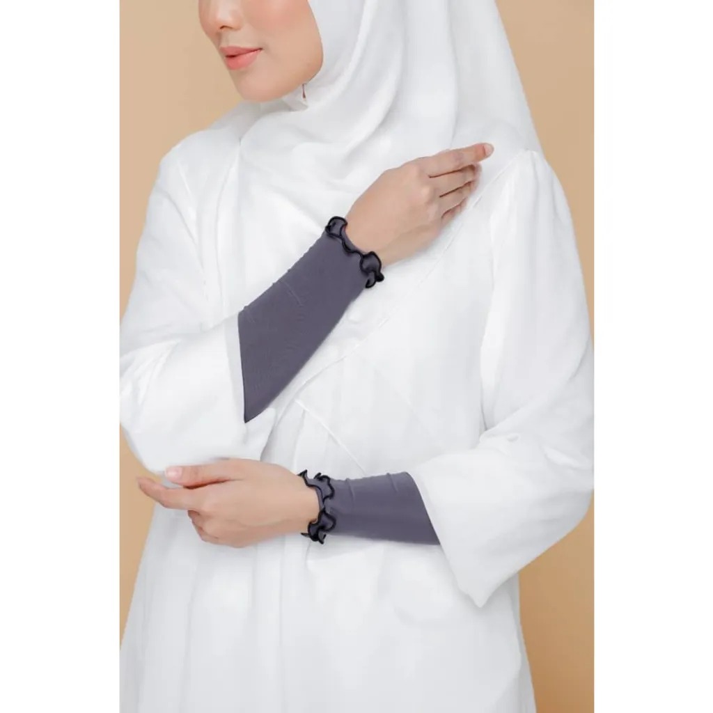 Handsock Nurbella Sejuk Saiz S, M, L Nikah Ropol Neelofa Muslimah Stokin Tangan Women Lycra Bella
