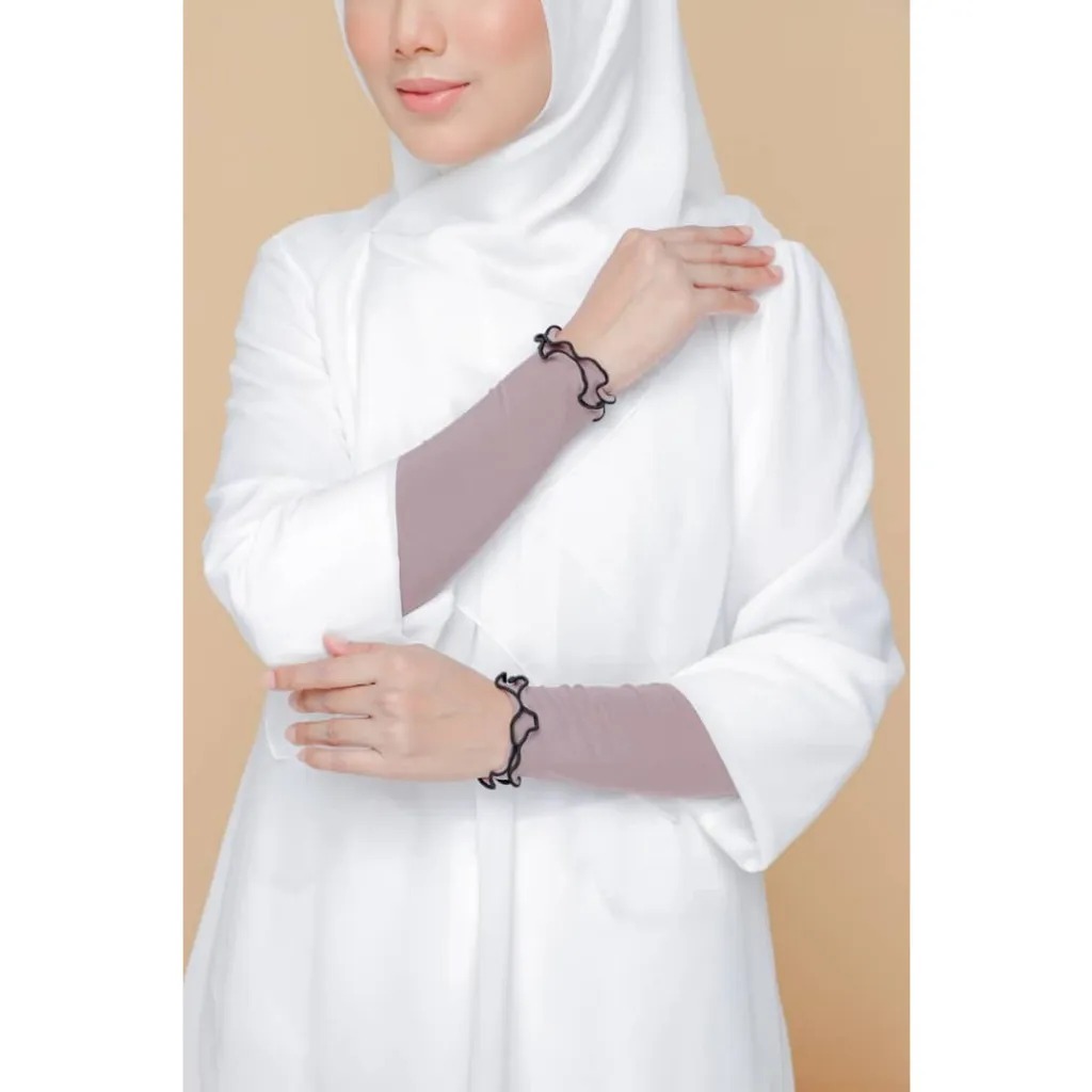 Handsock Nurbella Sejuk Saiz S, M, L Nikah Ropol Neelofa Muslimah Stokin Tangan Women Lycra Bella