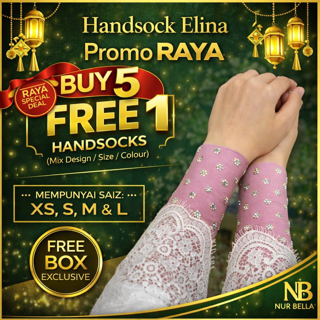 Handsocks Elina (edisi raya 2026)