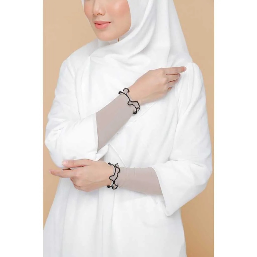 Handsock Nurbella Sejuk Saiz S, M, L Nikah Ropol Neelofa Muslimah Stokin Tangan Women Lycra Bella