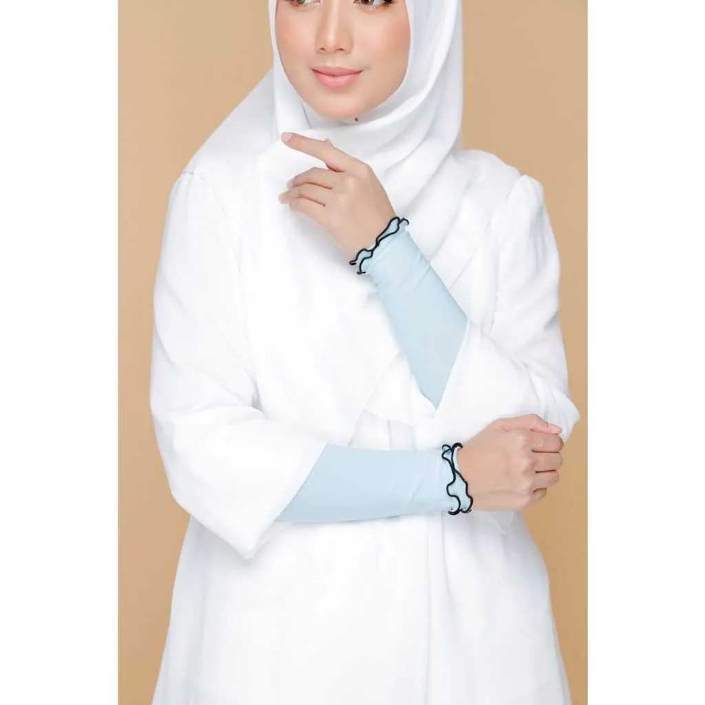 Handsock Nurbella Sejuk Saiz S, M, L Nikah Ropol Neelofa Muslimah Stokin Tangan Women Lycra Bella