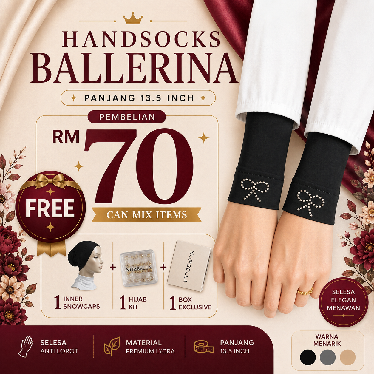 Handsocks Ballerina 