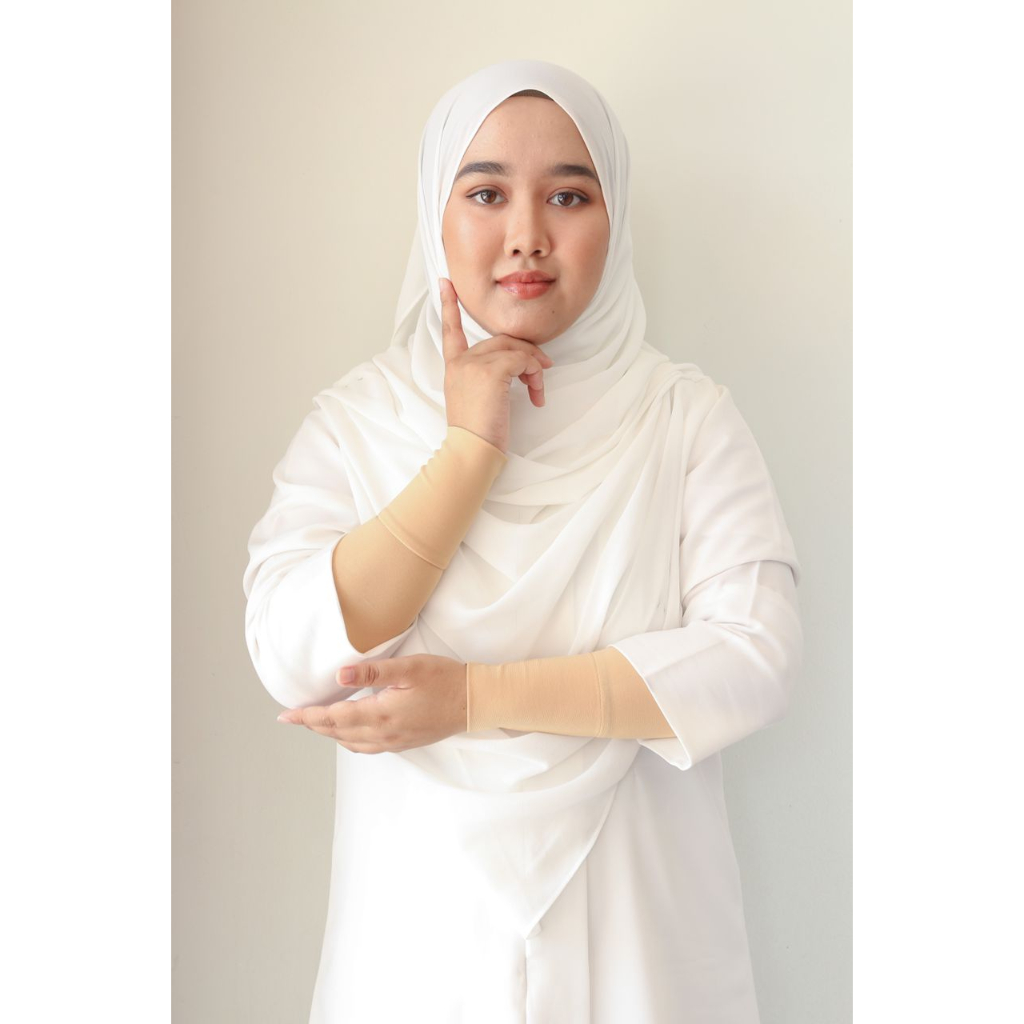 Handsock Wawa Sarung Tangan Hand Sock Muslimah Handsocks Nurbella Lycra Stokin Tangan Sejuk Women