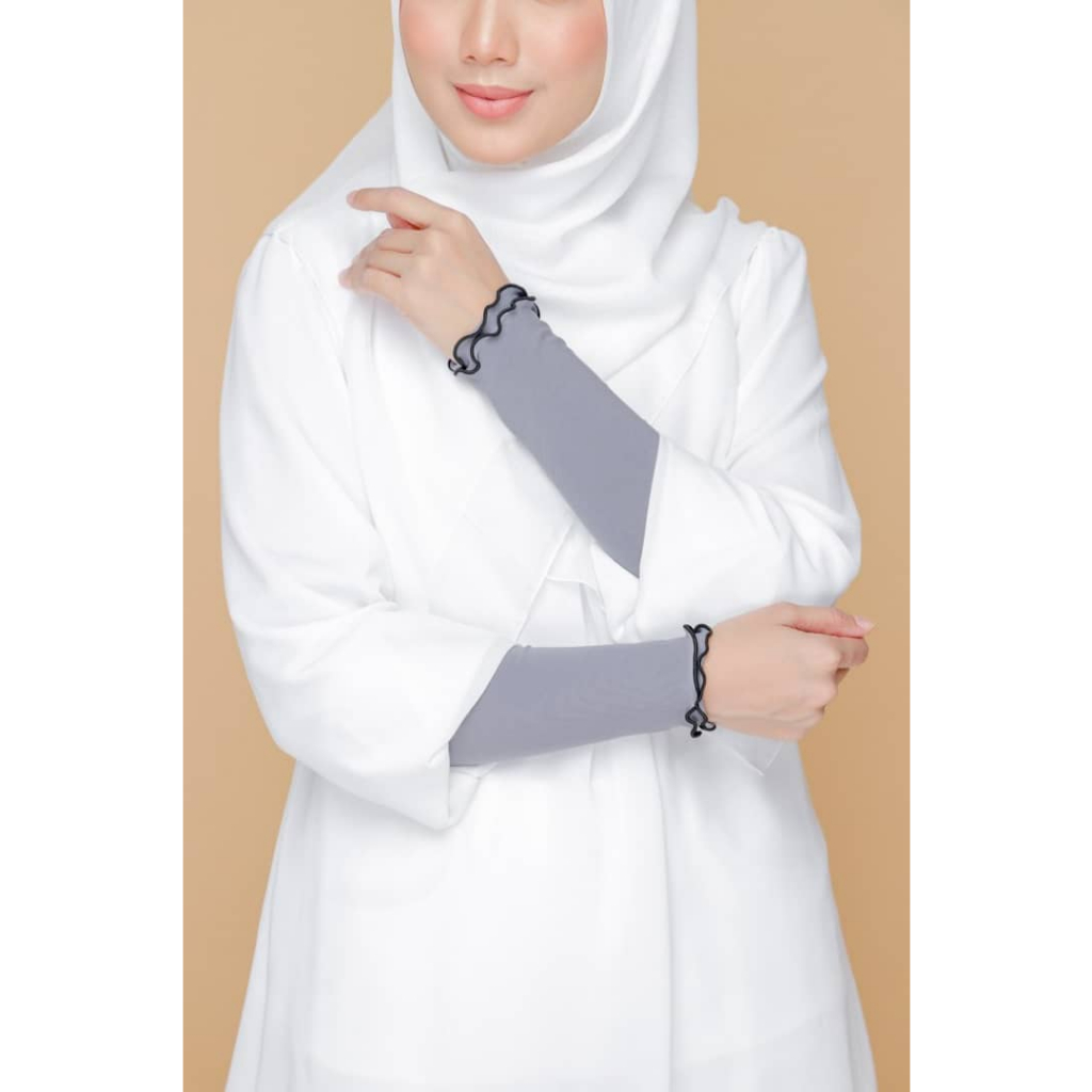 Handsock Nurbella Sejuk Saiz S, M, L Nikah Ropol Neelofa Muslimah Stokin Tangan Women Lycra Bella