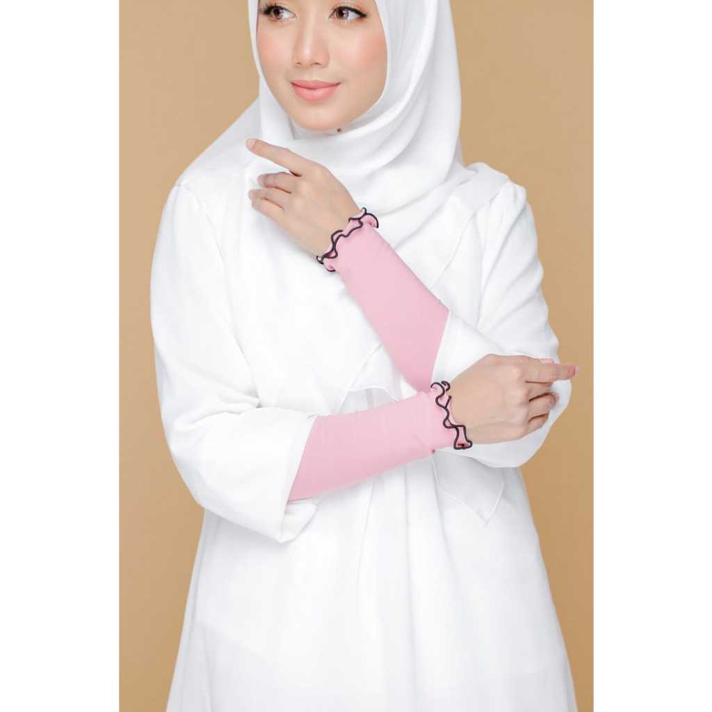 Handsock Nurbella Sejuk Saiz S, M, L Nikah Ropol Neelofa Muslimah Stokin Tangan Women Lycra Bella