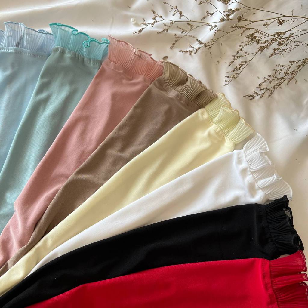 Handsock Mairaa Muslimah Handsocks Nurbella Material Lycra Sejuk Ropol Cantik Saiz S, M, L Nurbella