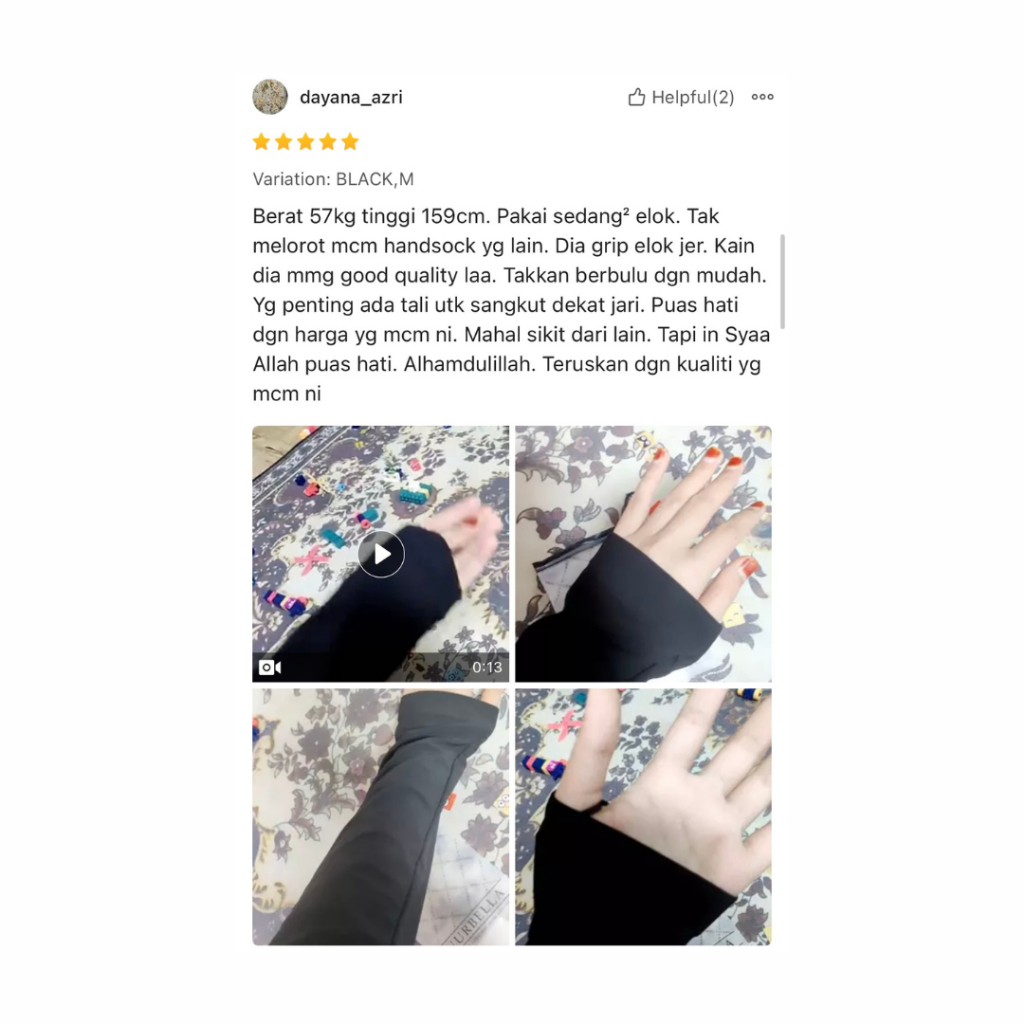 Handsock Comfy Lycra 