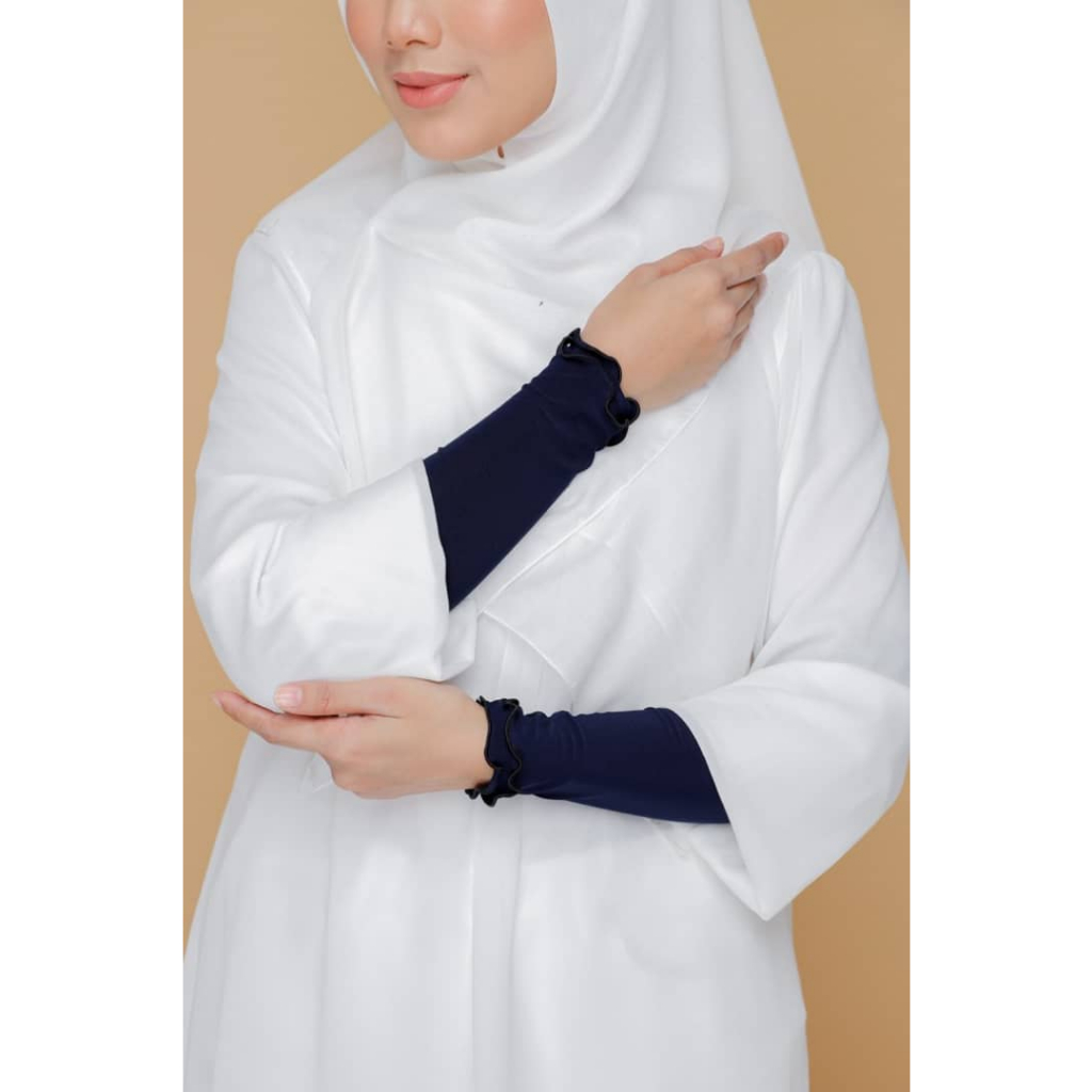 Handsock Nurbella Sejuk Saiz S, M, L Nikah Ropol Neelofa Muslimah Stokin Tangan Women Lycra Bella