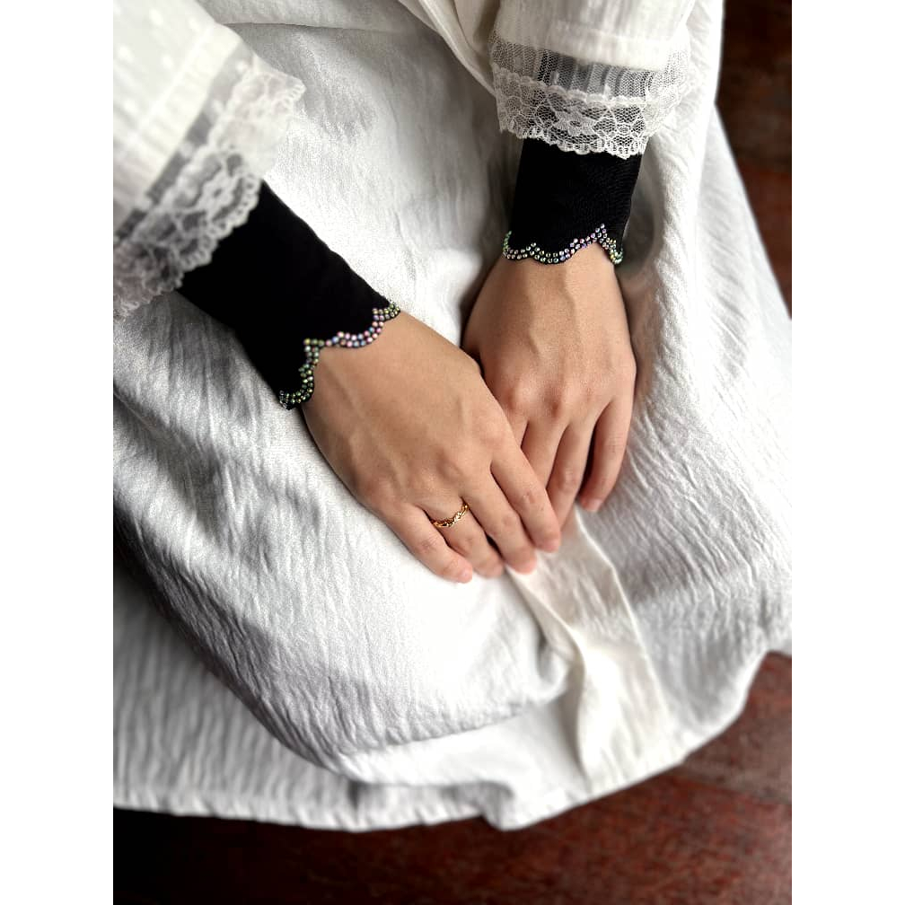 Handsocks Sajeeda Muslimah Berbatu Sejuk Cantik Panjang Lycra Premium Plus Size Nurbella Women