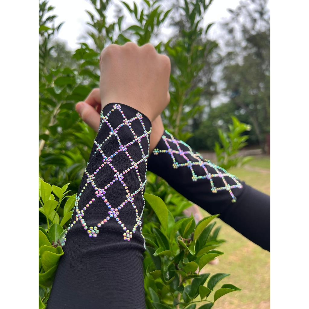 Handsocks Airis Lembut Berbatu Cantik Panjang Sejuk Lycra Premium Nurbella Plus Size Tak Jarang Women Nurbella