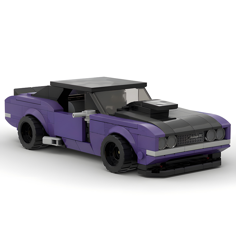 Modelauto Bouwpakket Raceauto Bouwstenen Cadeau - minebricknl