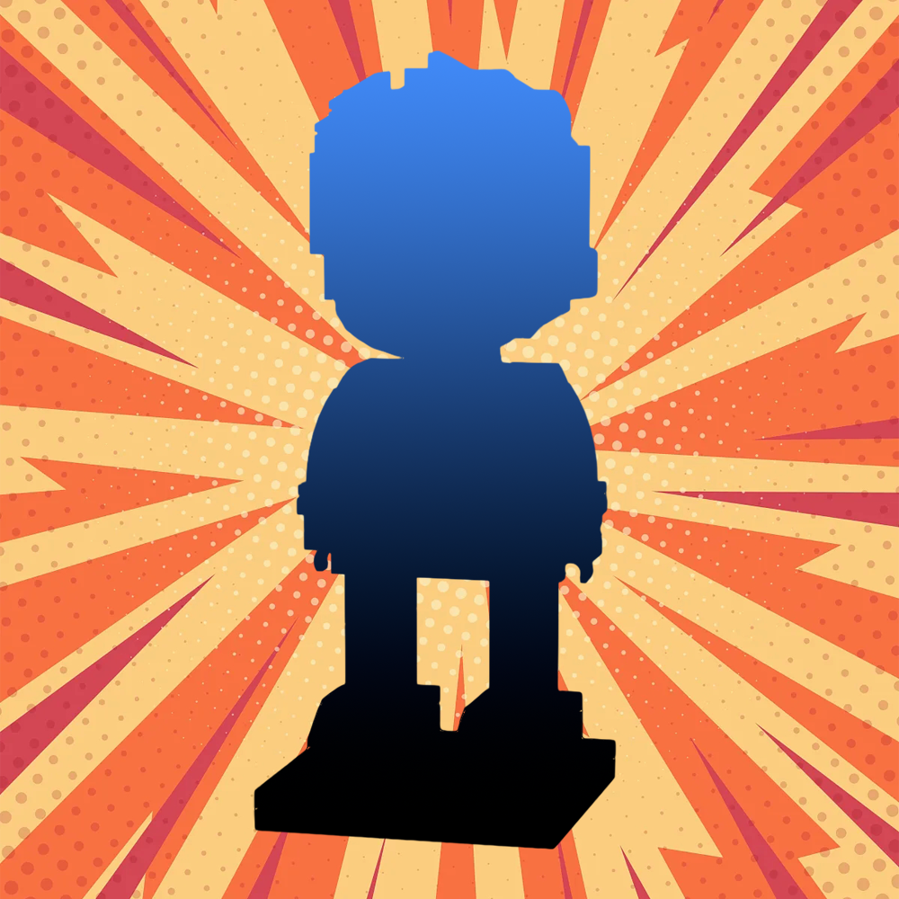 Cadeau Voor Artsendag: Gepersonaliseerd Hoofd Van Een Bakstenen Figuur Voor Een Vrouwelijke Arts In Een Laboratoriumjas Met Gegraveerde Tekst. Beroepsgeschenk. - minebricknl