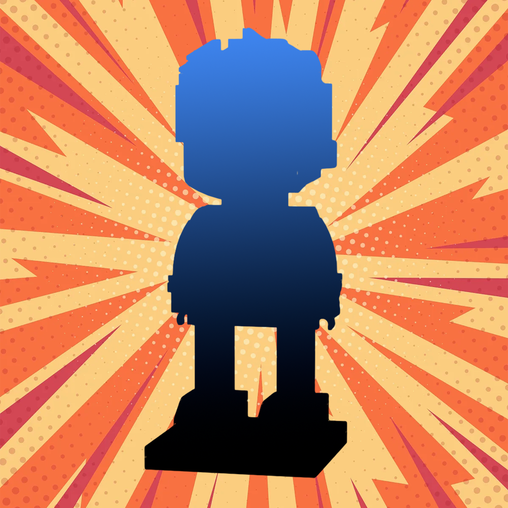 Cadeau Voor Artsendag: Gepersonaliseerd Hoofd Van Een Bakstenen Figuur Voor Een Vrouwelijke Arts In Een Laboratoriumjas Met Gegraveerde Tekst. Beroepsgeschenk. - minebricknl