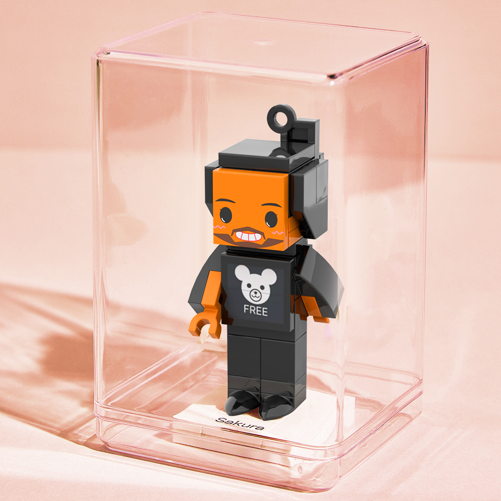 Volledig Aanpasbare Mini-stenen Figuren Voor 1 Persoon, Cadeau Voor Vriendje - minebricknl