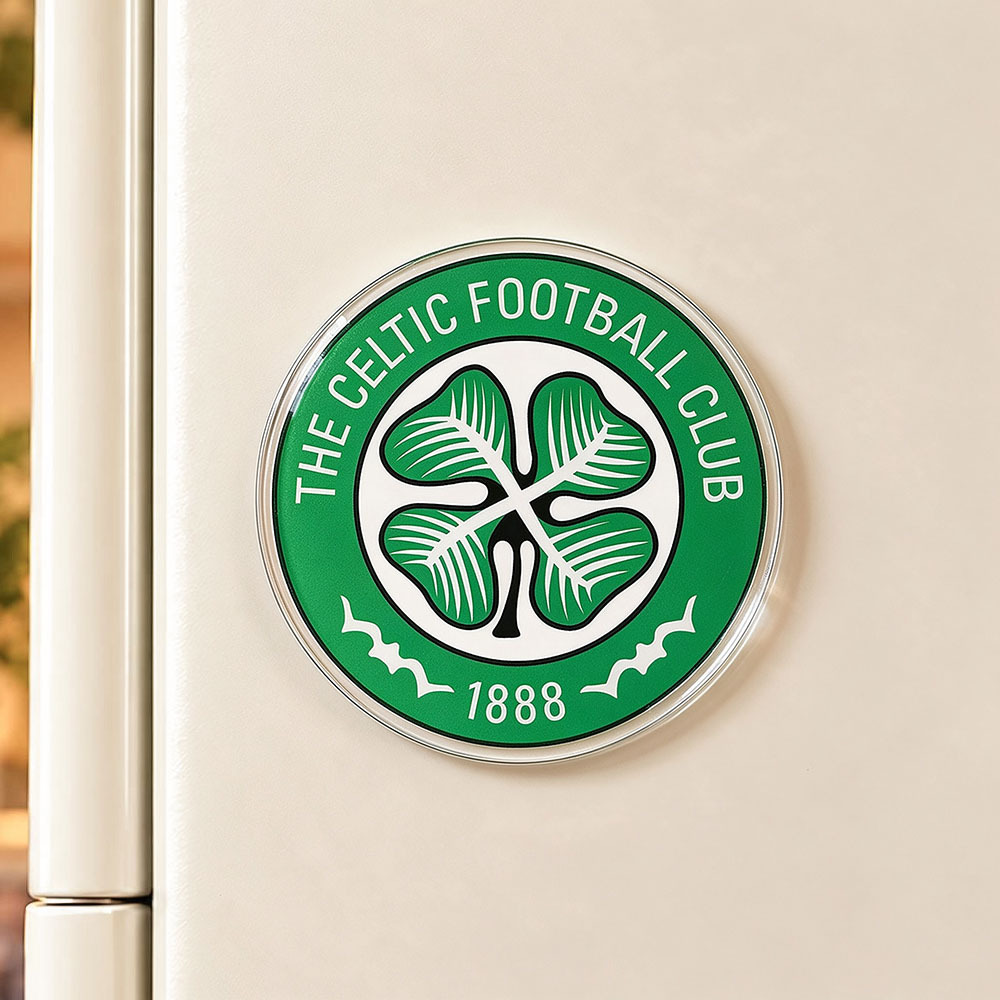 Voetbalclub Badge Acryl Koelkastmagneet | Voetbal Team Crest Koelkast Magneet - minebricknl
