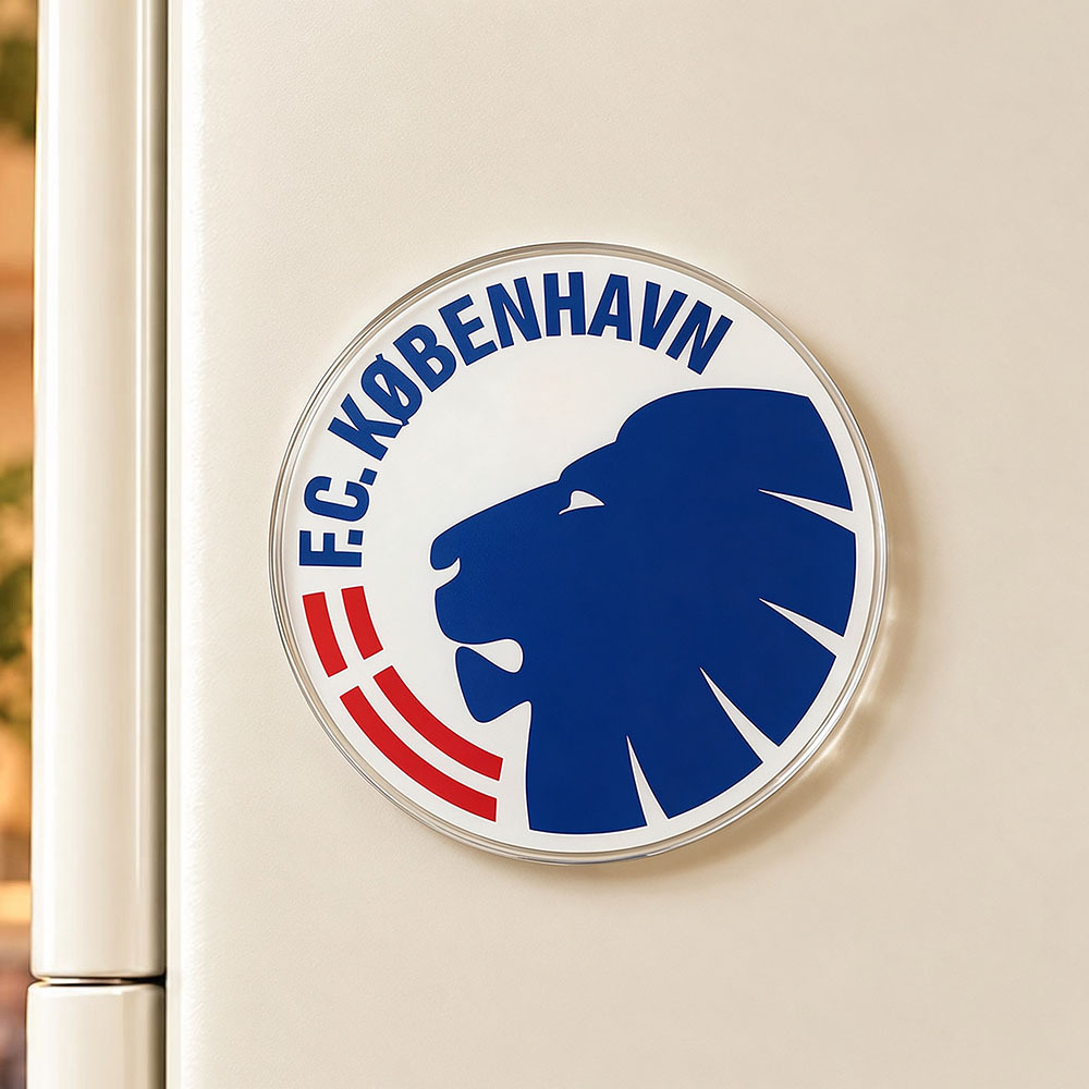 Voetbalclub Badge Acryl Koelkastmagneet | Voetbal Team Crest Koelkast Magneet - minebricknl