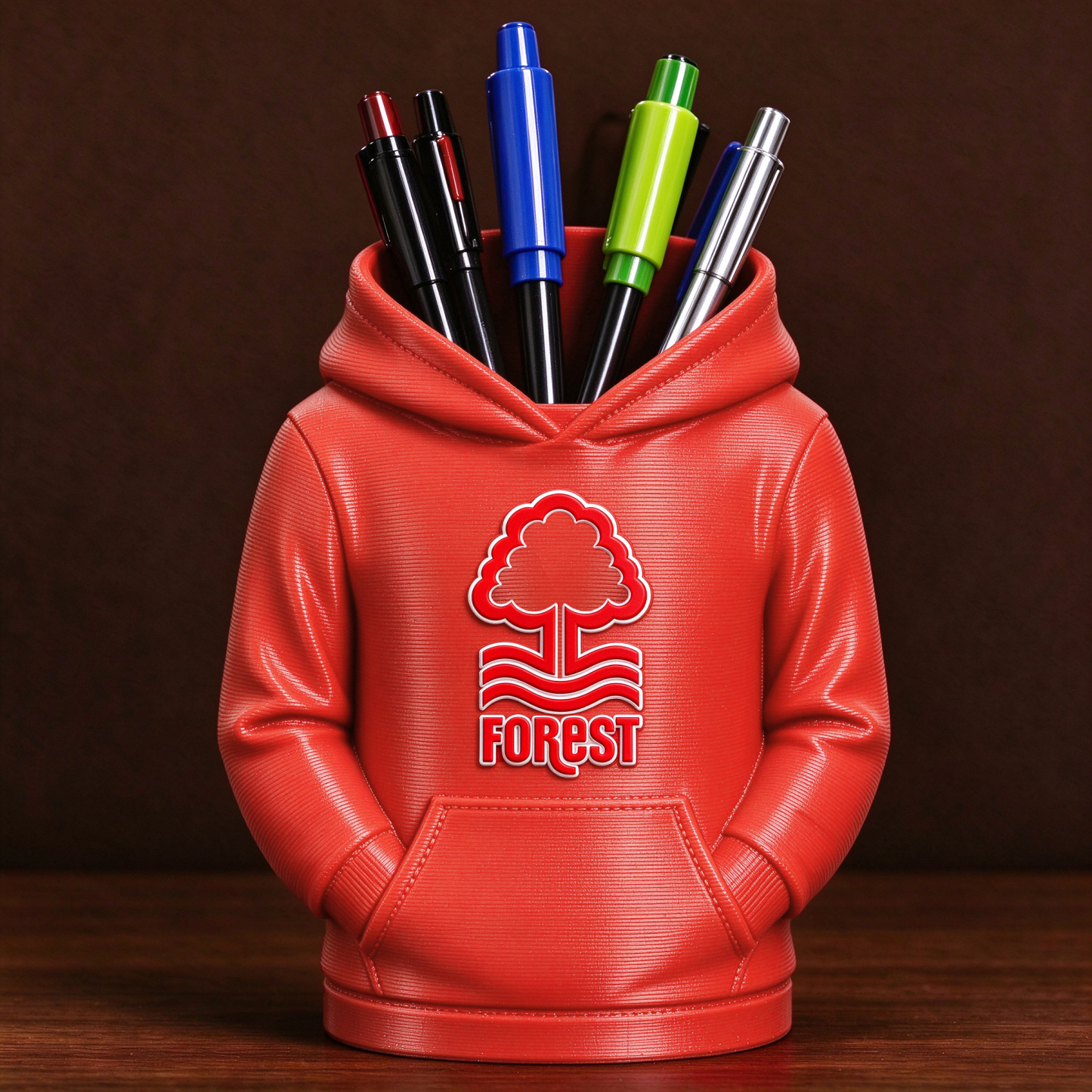 UK Football Hoodie Pen Holder 3D Geprint Bureau Organizer Voetbalfan Cadeau - minebricknl