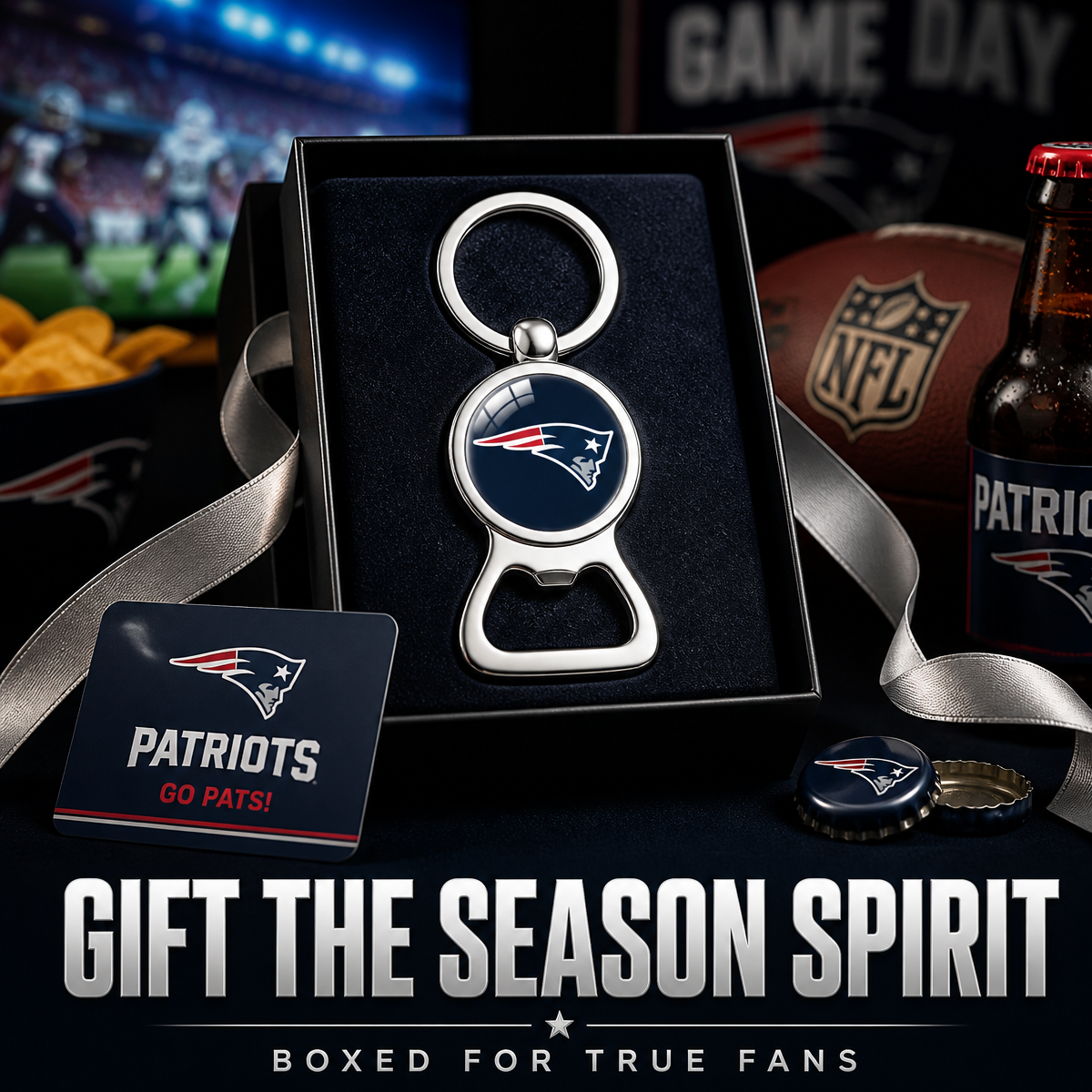 Metalen Flesopener Sleutelhanger Met Teamlogo-ontwerp – Perfect Cadeau Voor NFL-fans Op Super Bowl-zondag Of Verjaardag - minebricknl