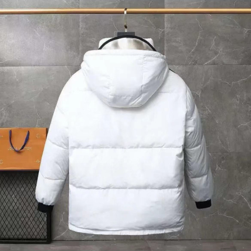 メンズダウンジャケットデザイナーダウンジャケットデザイナーダウンジャケット冬のファッションレターウォームメンズアウトドアカジュアルウインドプルーフカップルの同じジャケット